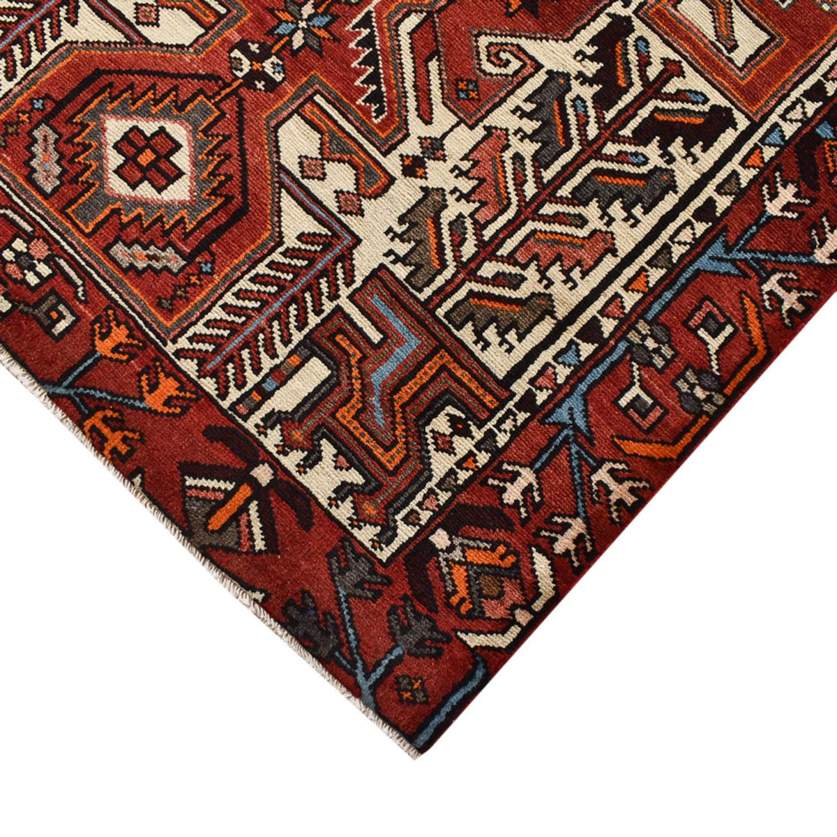 Loper Perzisch Tapijt - Nomadisch - 297 x 111 cm - veelkleurig