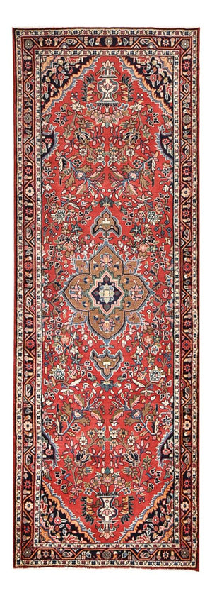 Loper Perzisch Tapijt - Nomadisch - 320 x 111 cm - rood