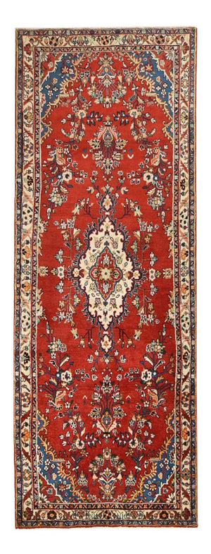 Loper Perzisch Tapijt - Nomadisch - 312 x 109 cm - rood