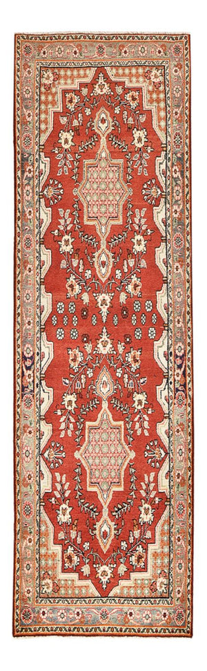 Loper Perzisch tapijt - Tabriz - 282 x 80 cm - veelkleurig