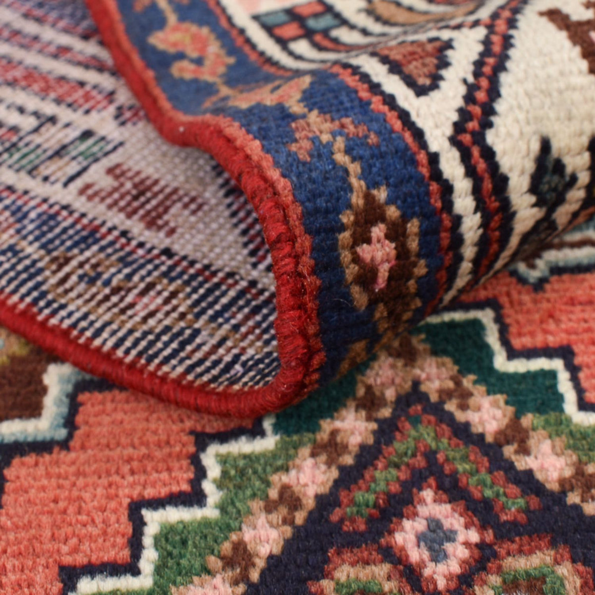 Loper Perzisch Tapijt - Nomadisch - 290 x 83 cm - licht rood