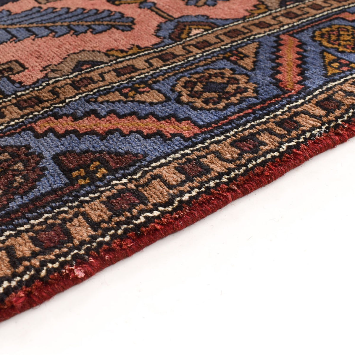 Loper Perzisch Tapijt - Nomadisch - 308 x 80 cm - licht rood