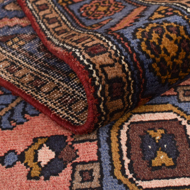 Loper Perzisch Tapijt - Nomadisch - 308 x 80 cm - licht rood