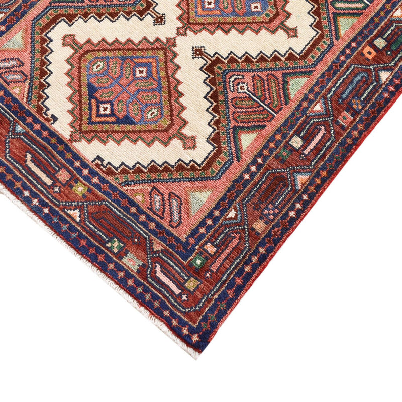 Loper Perzisch Tapijt - Nomadisch - 290 x 77 cm - donker beige