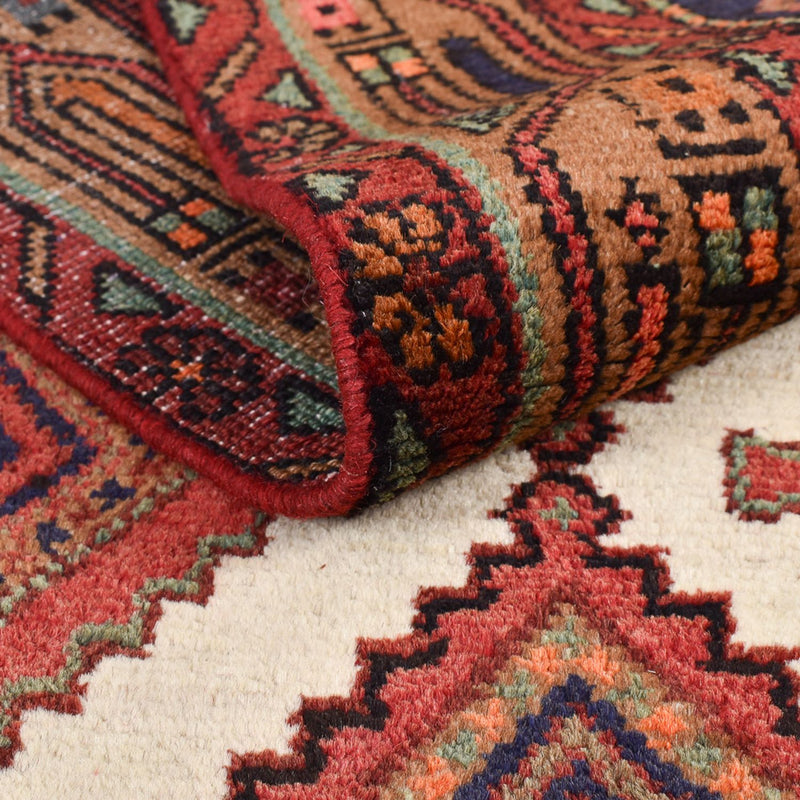 Loper Perzisch Tapijt - Nomadisch - 294 x 80 cm - donker beige