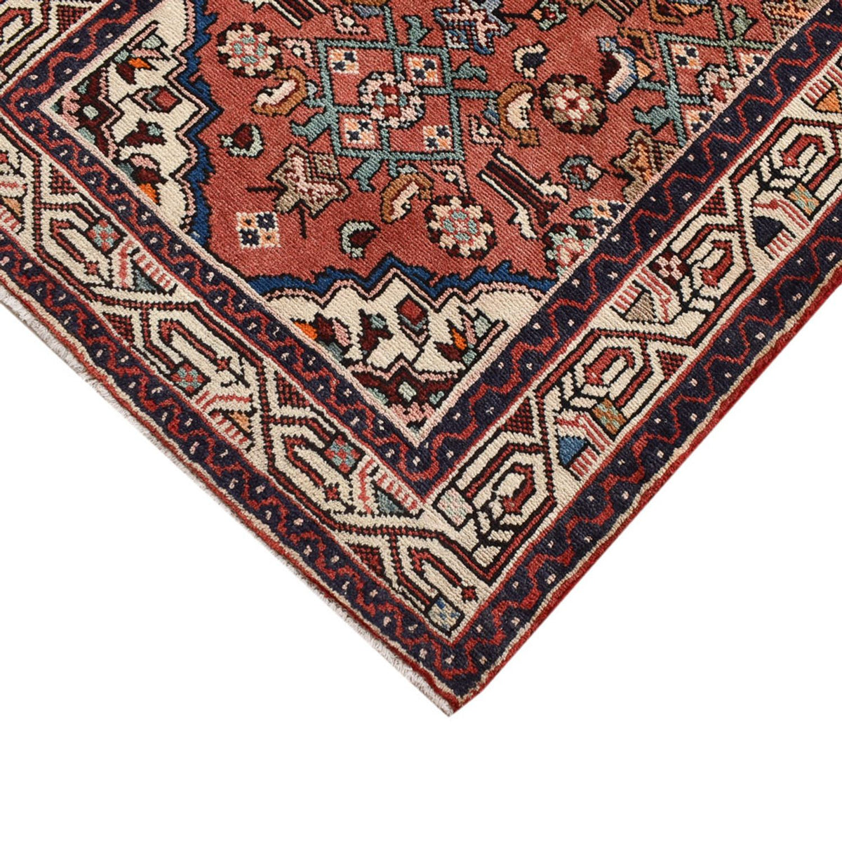 Loper Perzisch Tapijt - Nomadisch - 320 x 85 cm - licht rood