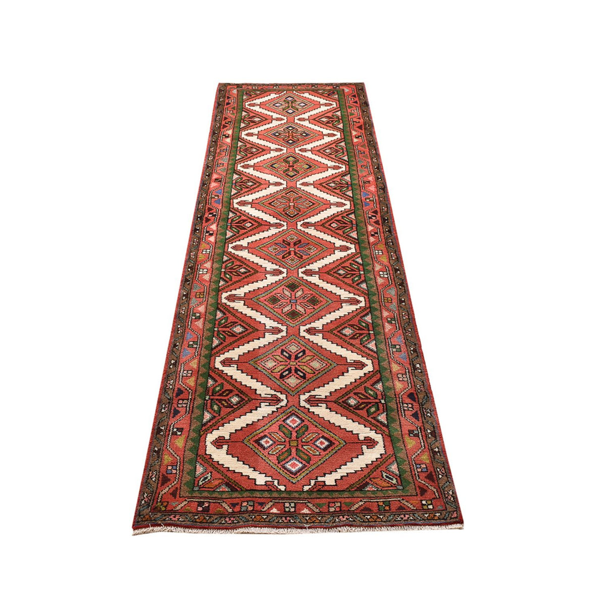 Loper Perzisch Tapijt - Nomadisch - 273 x 75 cm - licht rood