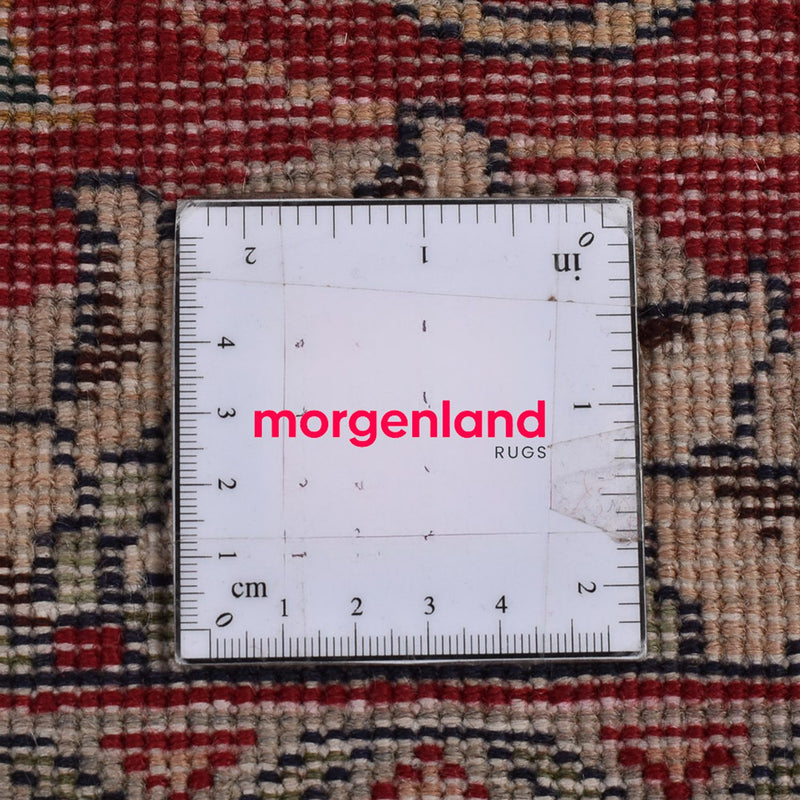 Loper Perzisch tapijt - Tabriz - 458 x 81 cm - rood