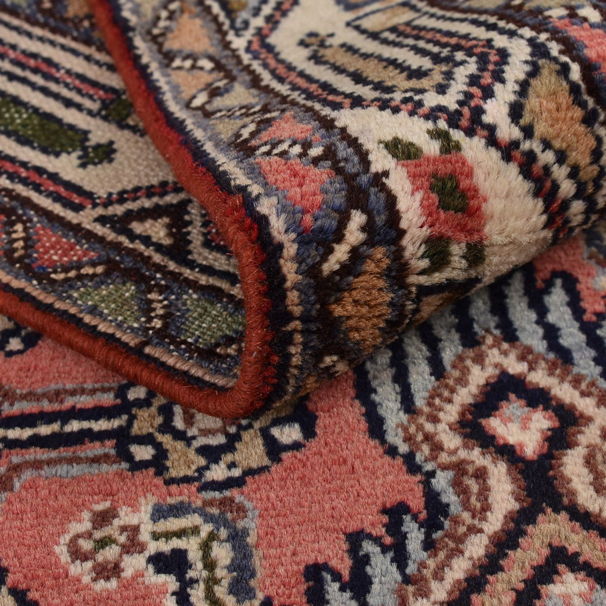 Loper Perzisch Tapijt - Nomadisch - 285 x 76 cm - licht rood