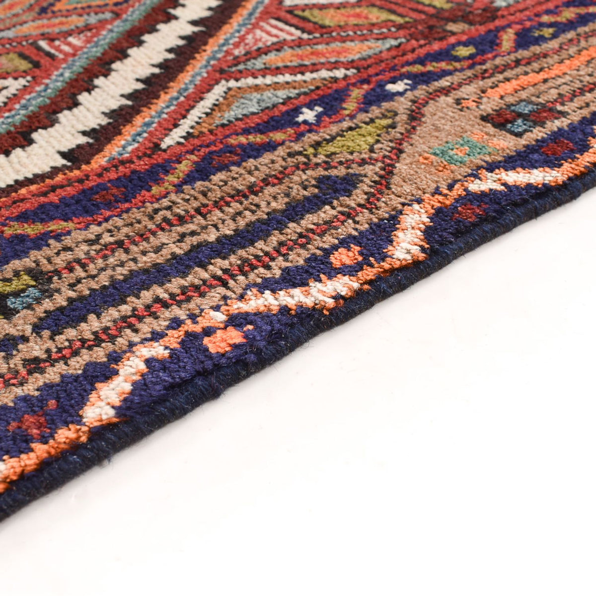 Loper Perzisch Tapijt - Nomadisch - 316 x 75 cm - licht rood