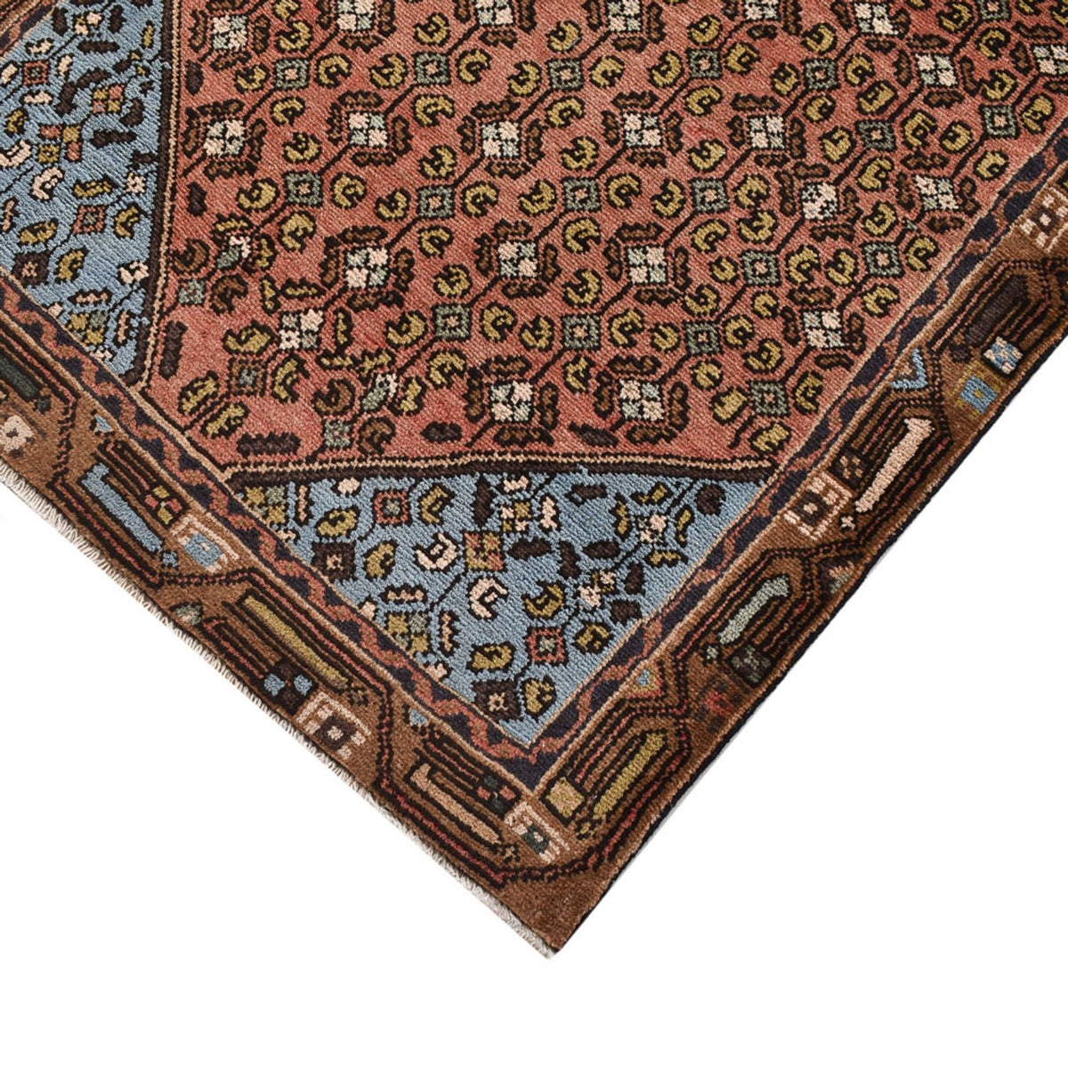 Loper Perzisch Tapijt - Nomadisch - 284 x 80 cm - licht rood