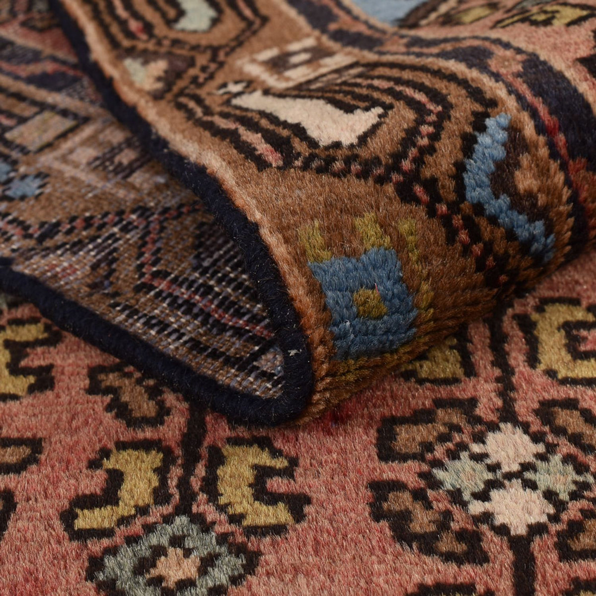 Loper Perzisch Tapijt - Nomadisch - 284 x 80 cm - licht rood