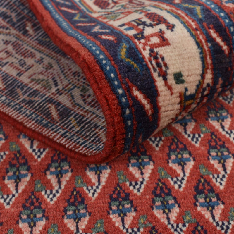 Loper Perzisch tapijt - Mir - 318 x 80 cm - rood