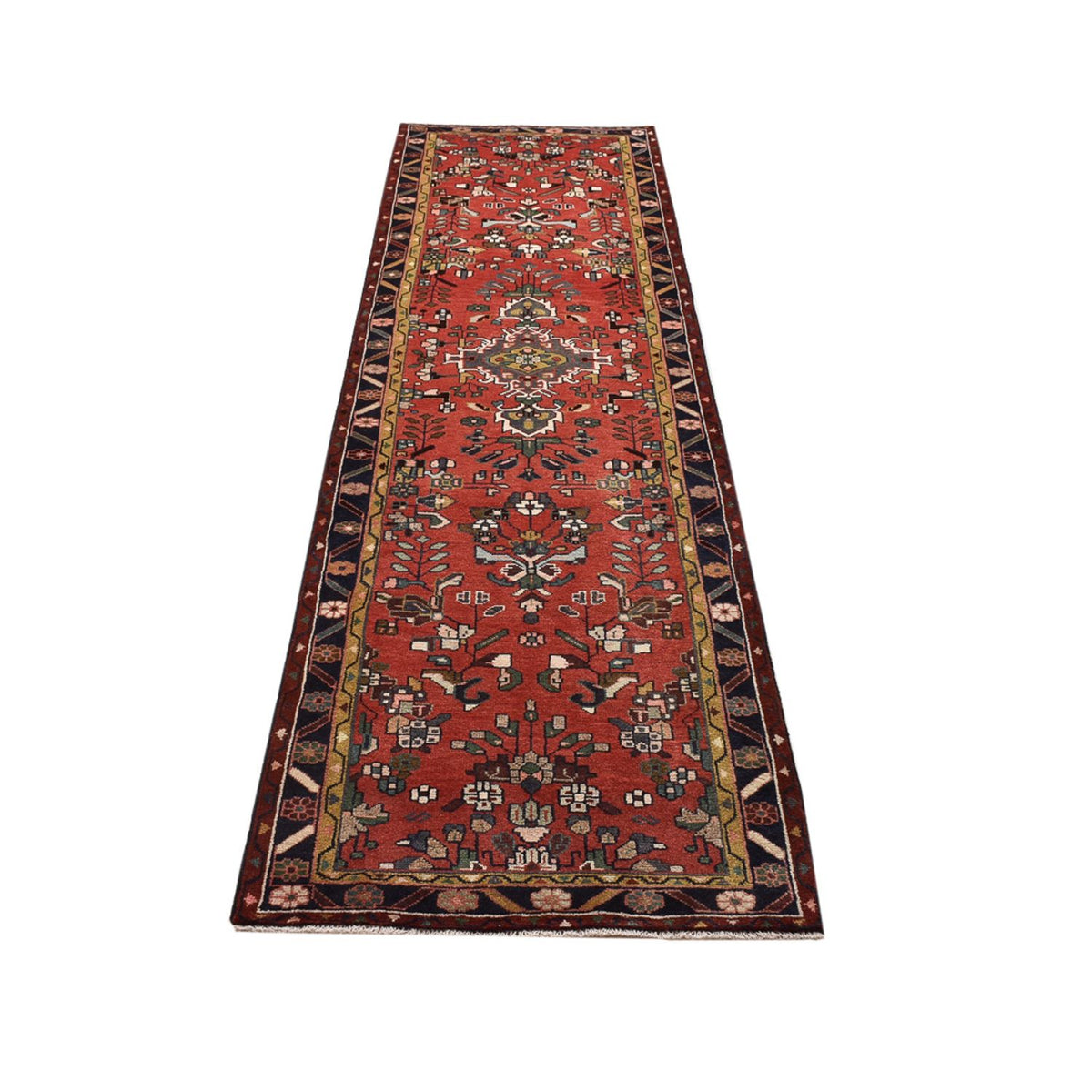 Loper Perzisch Tapijt - Nomadisch - 275 x 75 cm - rood