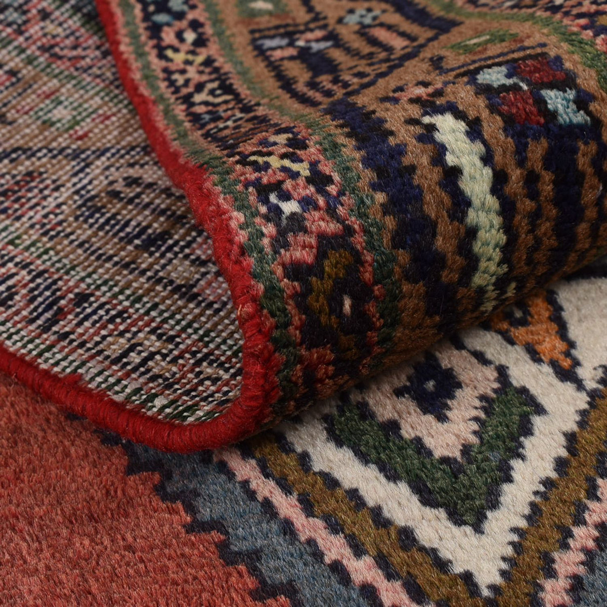 Loper Perzisch Tapijt - Nomadisch - 281 x 75 cm - rood