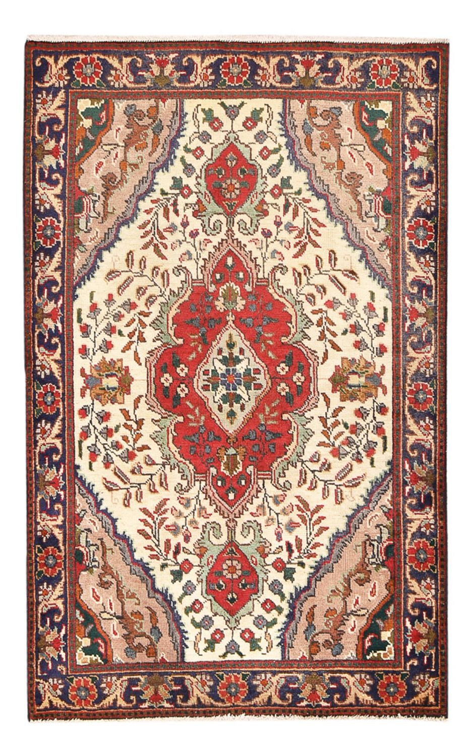 Perzisch tapijt - Tabriz - 149 x 93 cm - beige