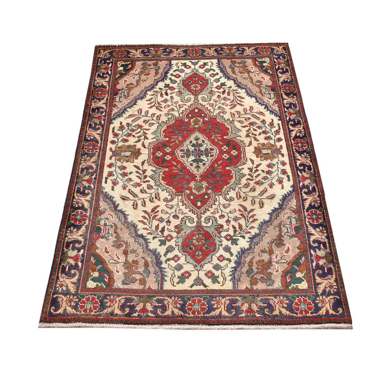 Perzisch tapijt - Tabriz - 149 x 93 cm - beige