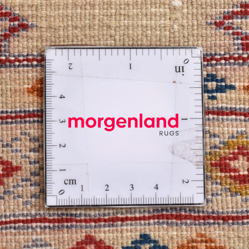 Turkaman tapijt - 89 x 62 cm - veelkleurig