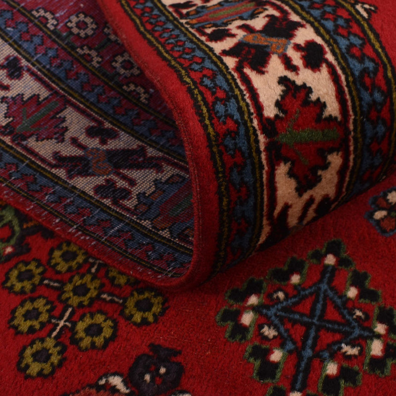 Loper Perzisch Tapijt - Nomadisch - 398 x 122 cm - rood