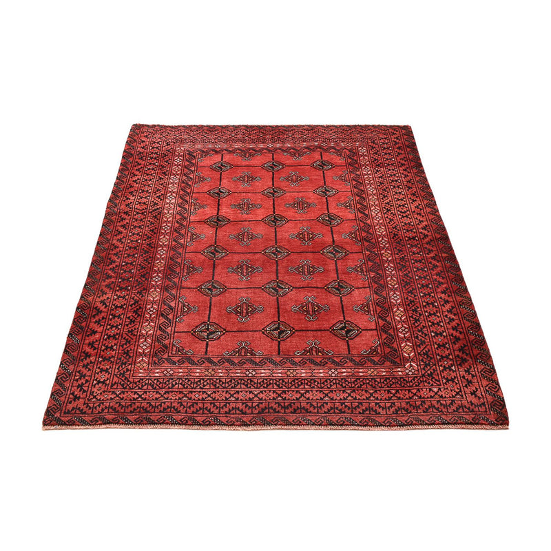 Turkaman tapijt - 150 x 117 cm - rood
