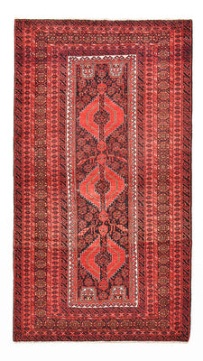 Loper Baluch tapijt - 180 x 100 cm - rood