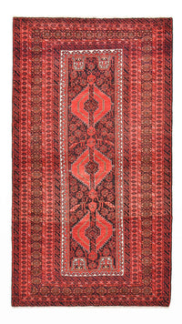 Loper Baluch tapijt - 180 x 100 cm - rood