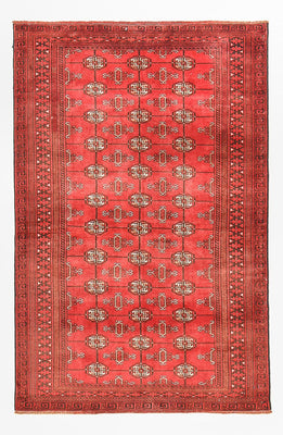 Turkaman tapijt - 182 x 113 cm - rood