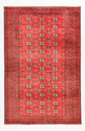 Turkaman tapijt - 182 x 113 cm - rood