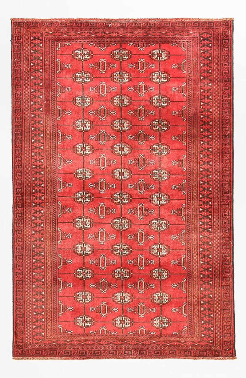 Turkaman tapijt - 182 x 113 cm - rood