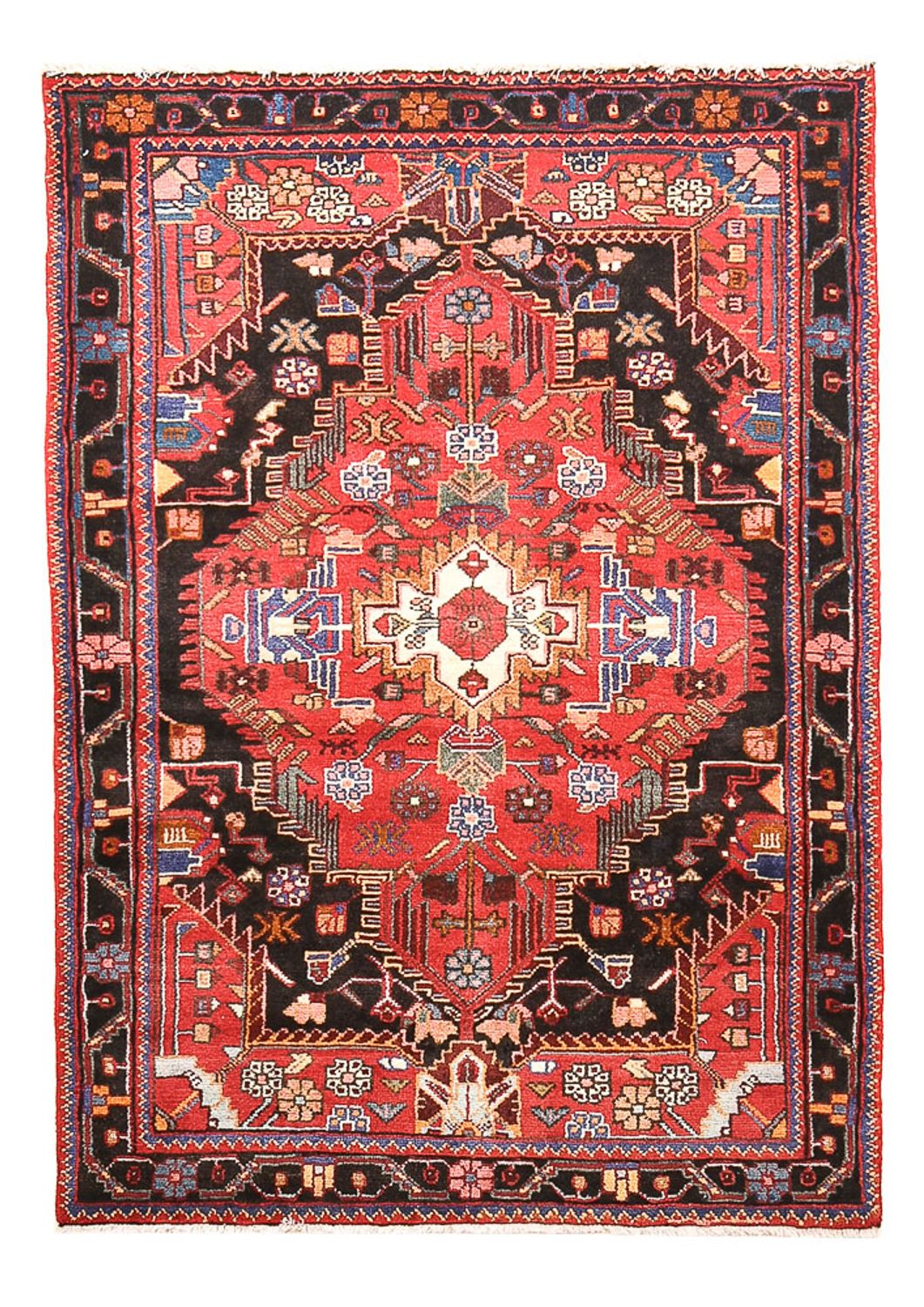 Perzisch Tapijt - Nomadisch - 147 x 100 cm - rood