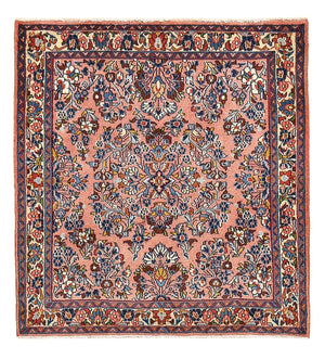 Perzisch tapijt - Klassiek - 110 x 99 cm - licht rood