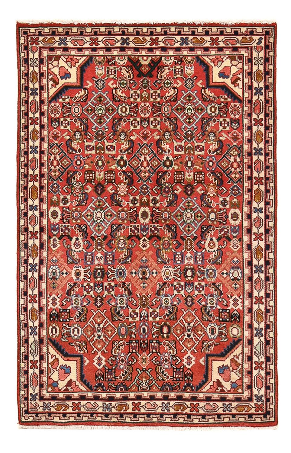 Perzisch Tapijt - Nomadisch - 142 x 87 cm - rood