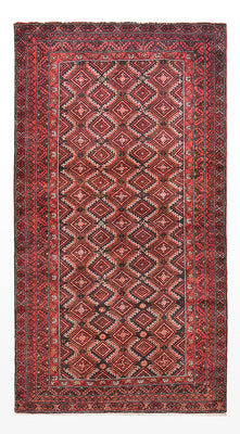 Loper Baluch tapijt - 180 x 93 cm - rood