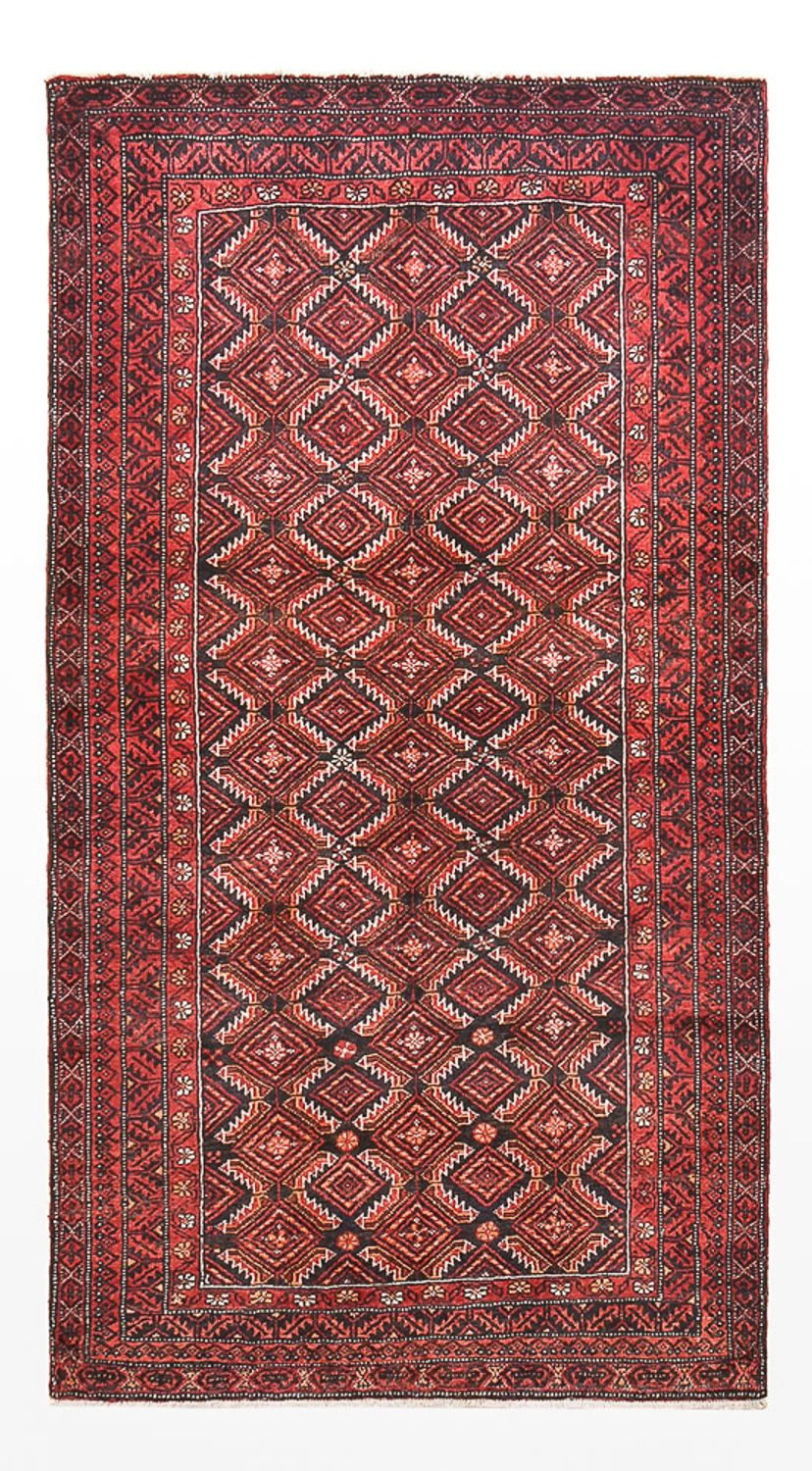 Loper Baluch tapijt - 180 x 93 cm - rood