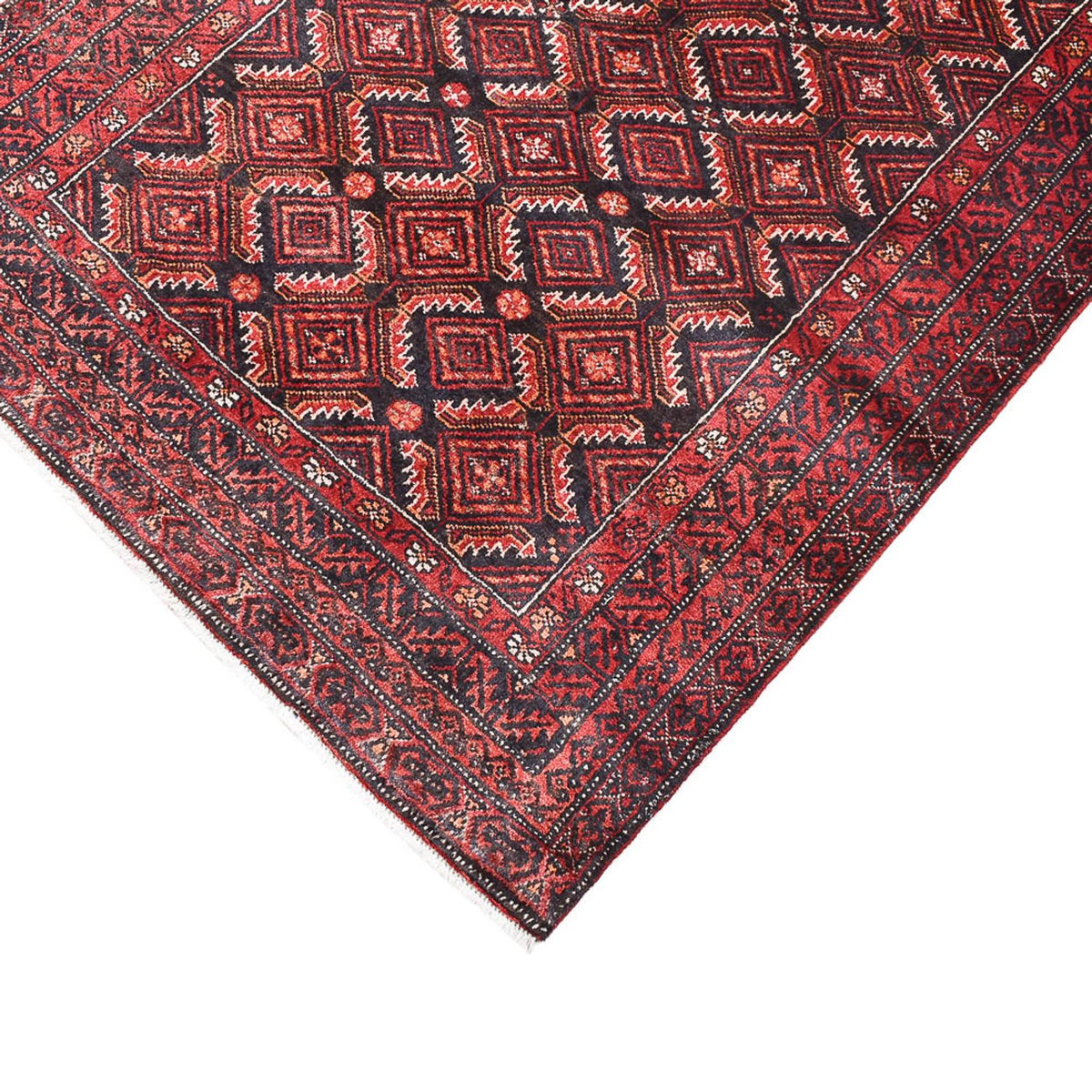 Loper Baluch tapijt - 180 x 93 cm - rood