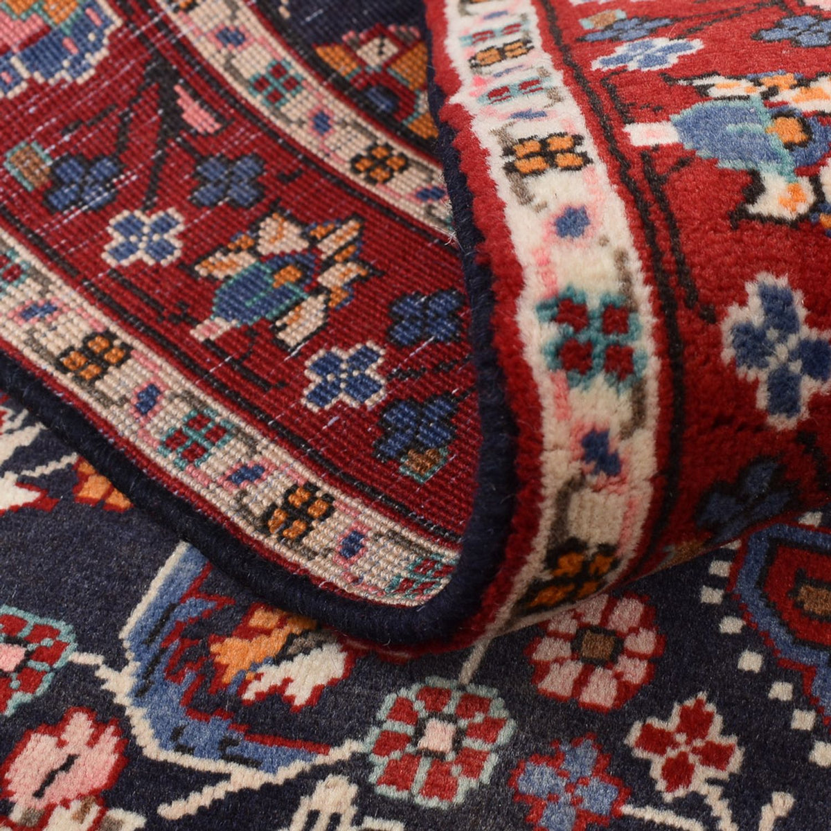 Perzisch Tapijt - Nomadisch - 145 x 98 cm - donkerblauw