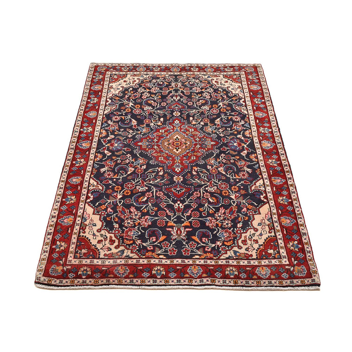 Perzisch Tapijt - Nomadisch - 145 x 98 cm - donkerblauw