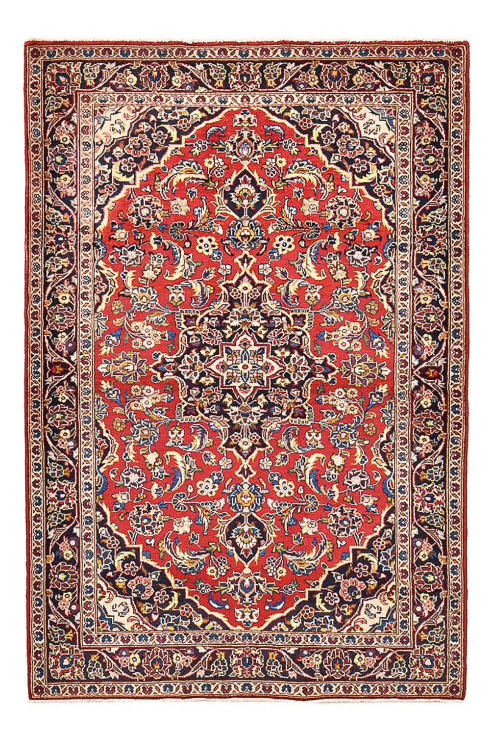 Perzisch tapijt - Keshan - 155 x 105 cm - rood