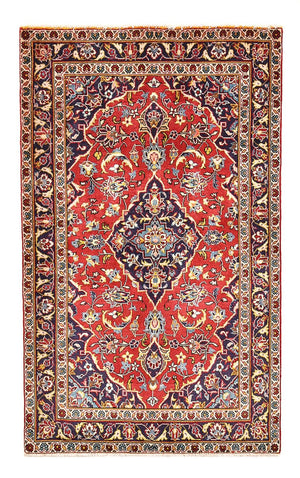 Perzisch tapijt - Keshan - 161 x 97 cm - rood