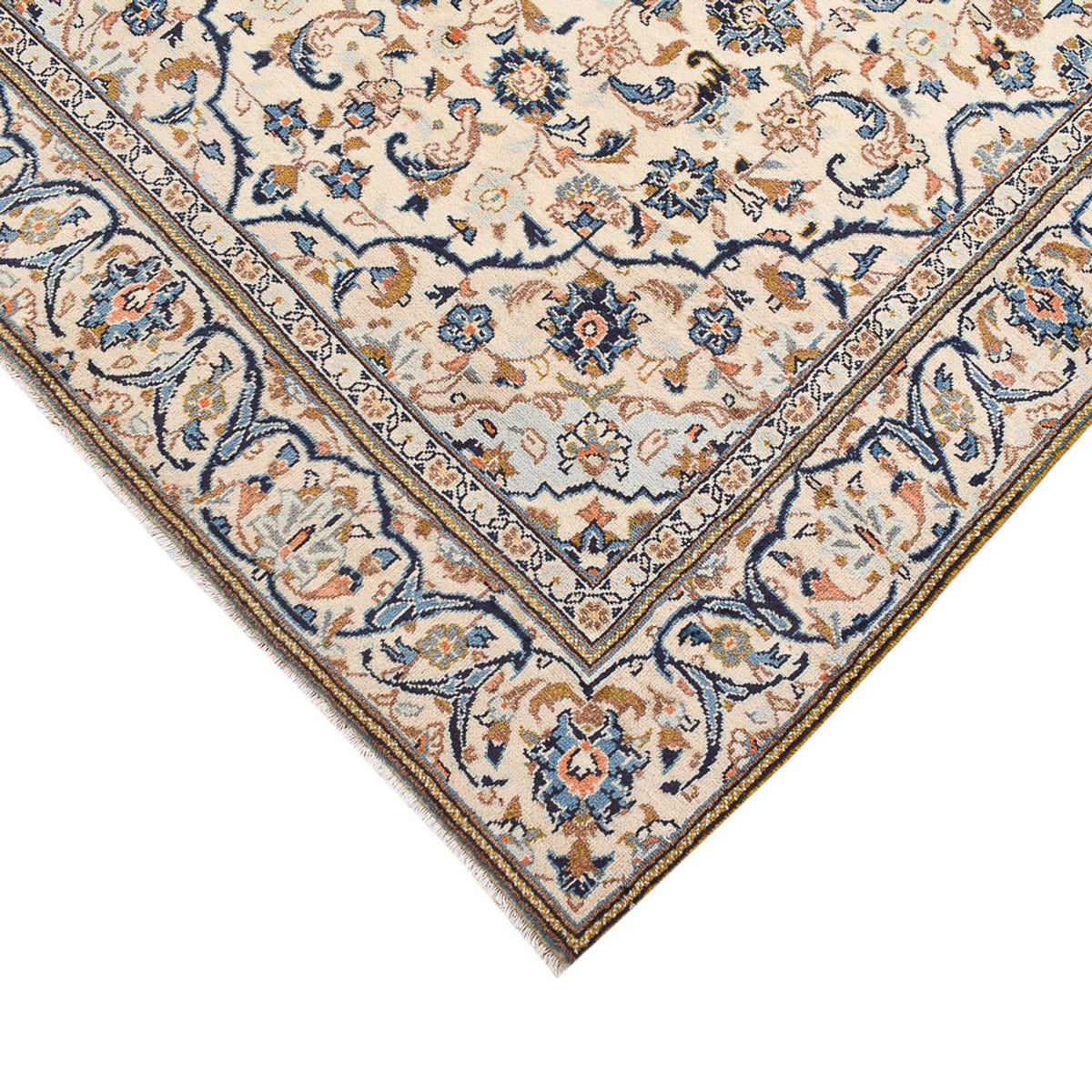 Perzisch tapijt - Keshan - 248 x 133 cm - zand