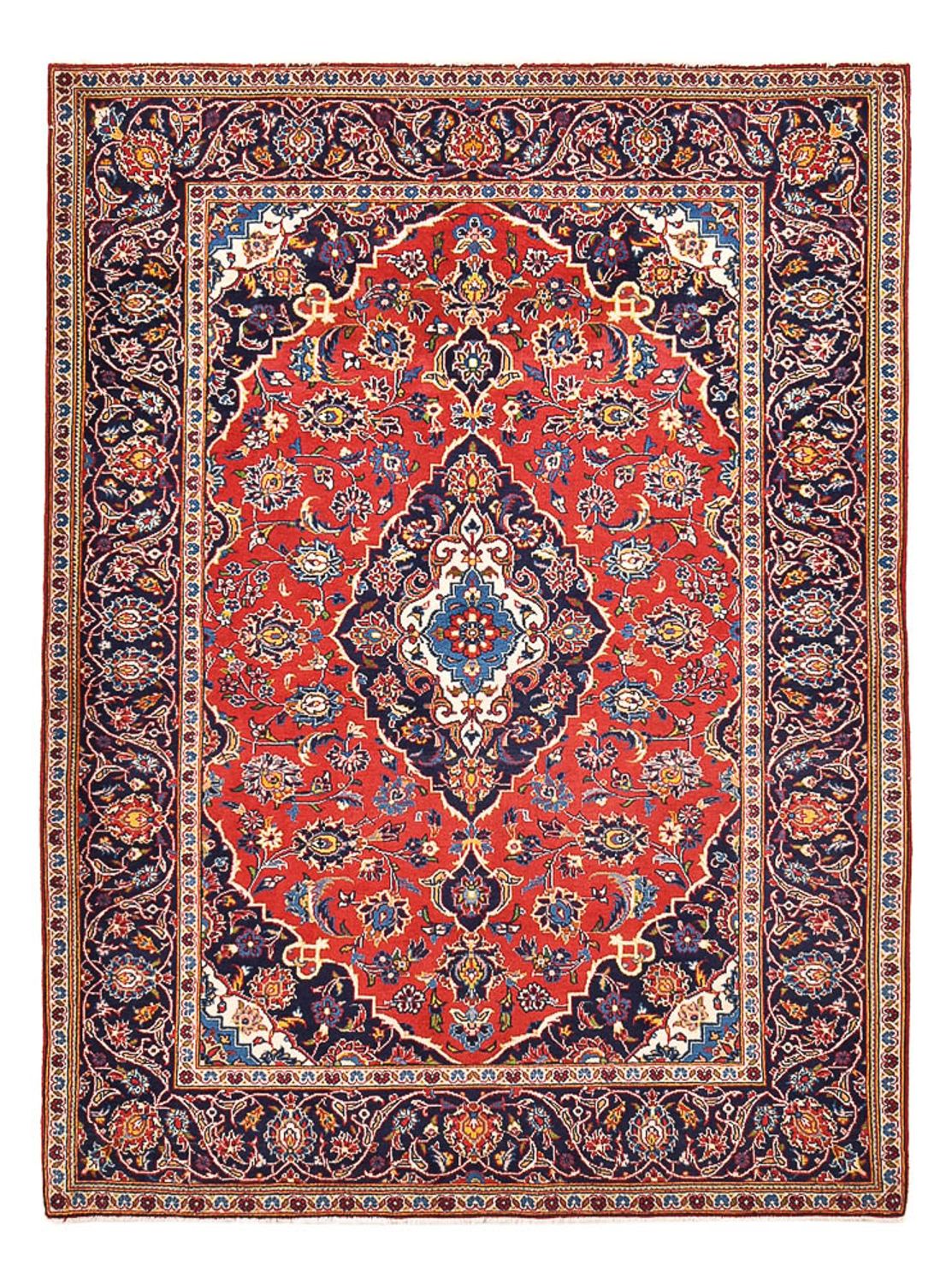 Perzisch tapijt - Keshan - 210 x 152 cm - rood