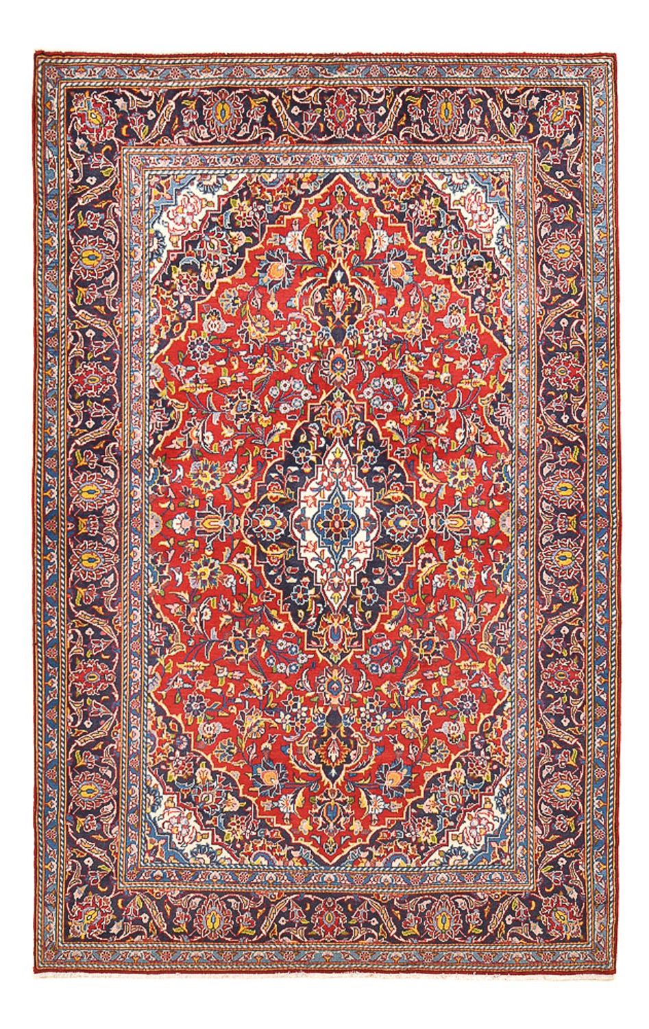 Perzisch tapijt - Keshan - 230 x 142 cm - rood