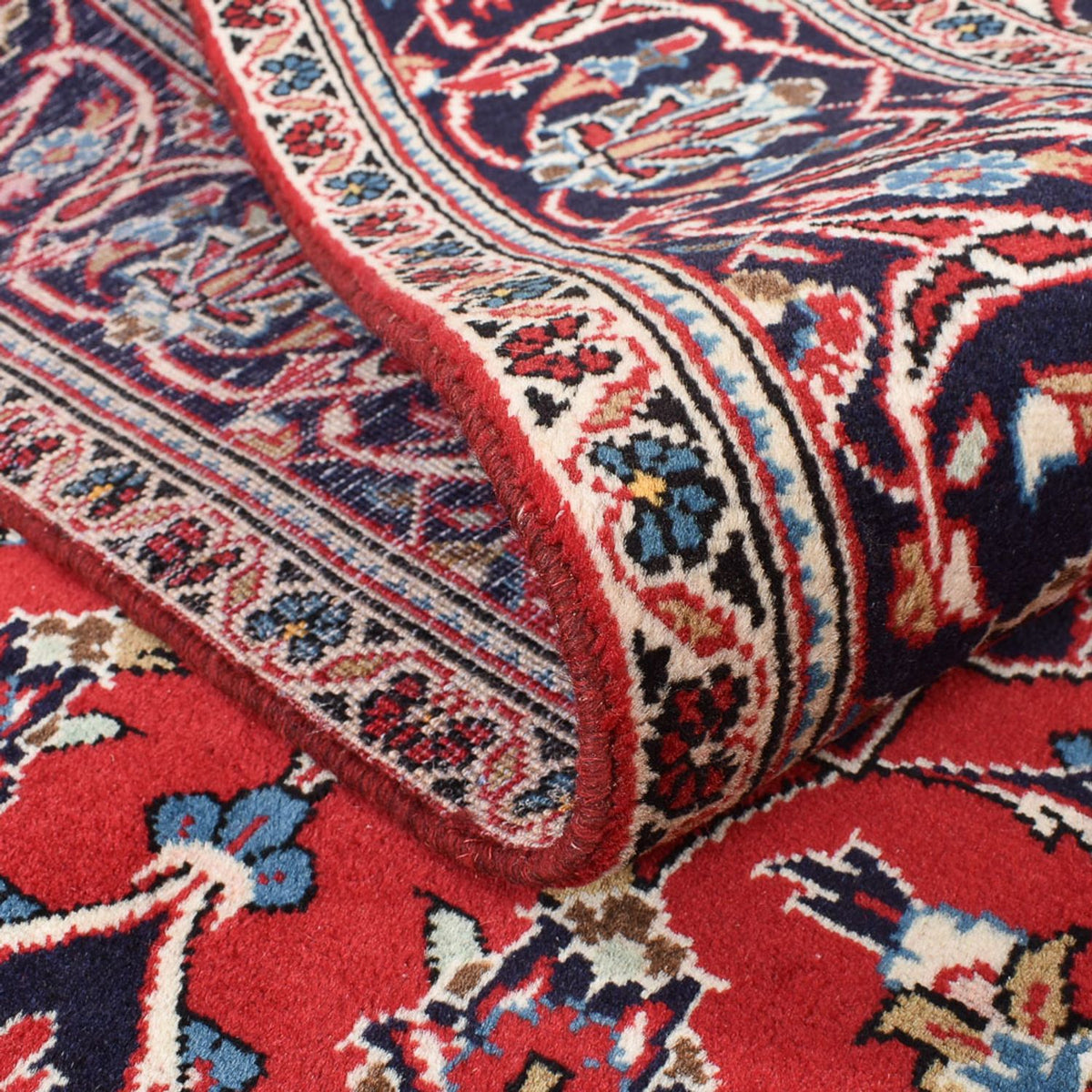 Perzisch tapijt - Keshan - 253 x 144 cm - rood