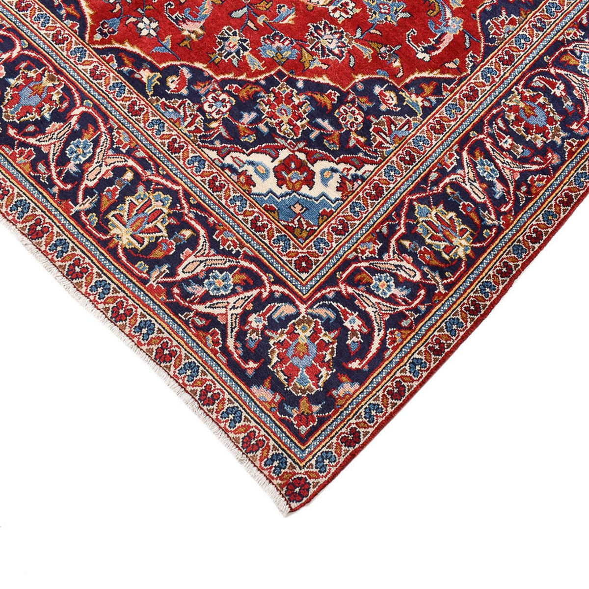 Perzisch tapijt - Keshan - 255 x 151 cm - rood