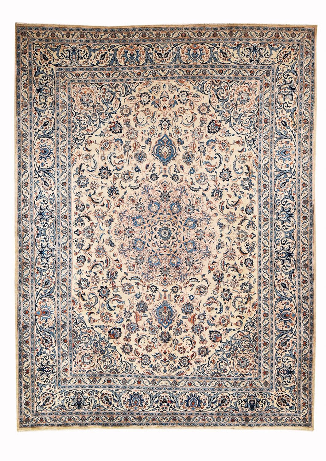 Perzisch tapijt - Klassiek - 397 x 298 cm - beige