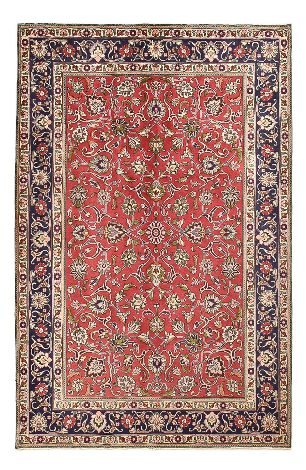 Perzisch tapijt - Tabriz - 296 x 193 cm - rood