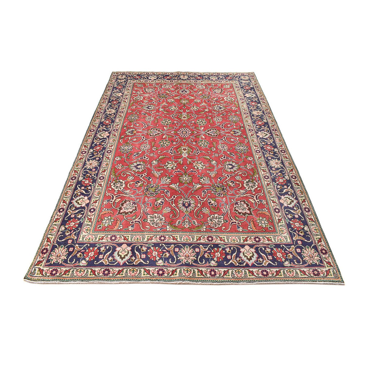 Perzisch tapijt - Tabriz - 296 x 193 cm - rood