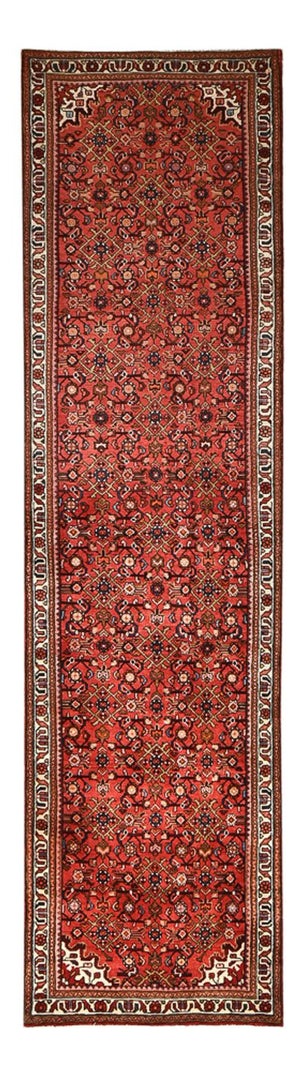 Loper Perzisch Tapijt - Nomadisch - 395 x 105 cm - rood