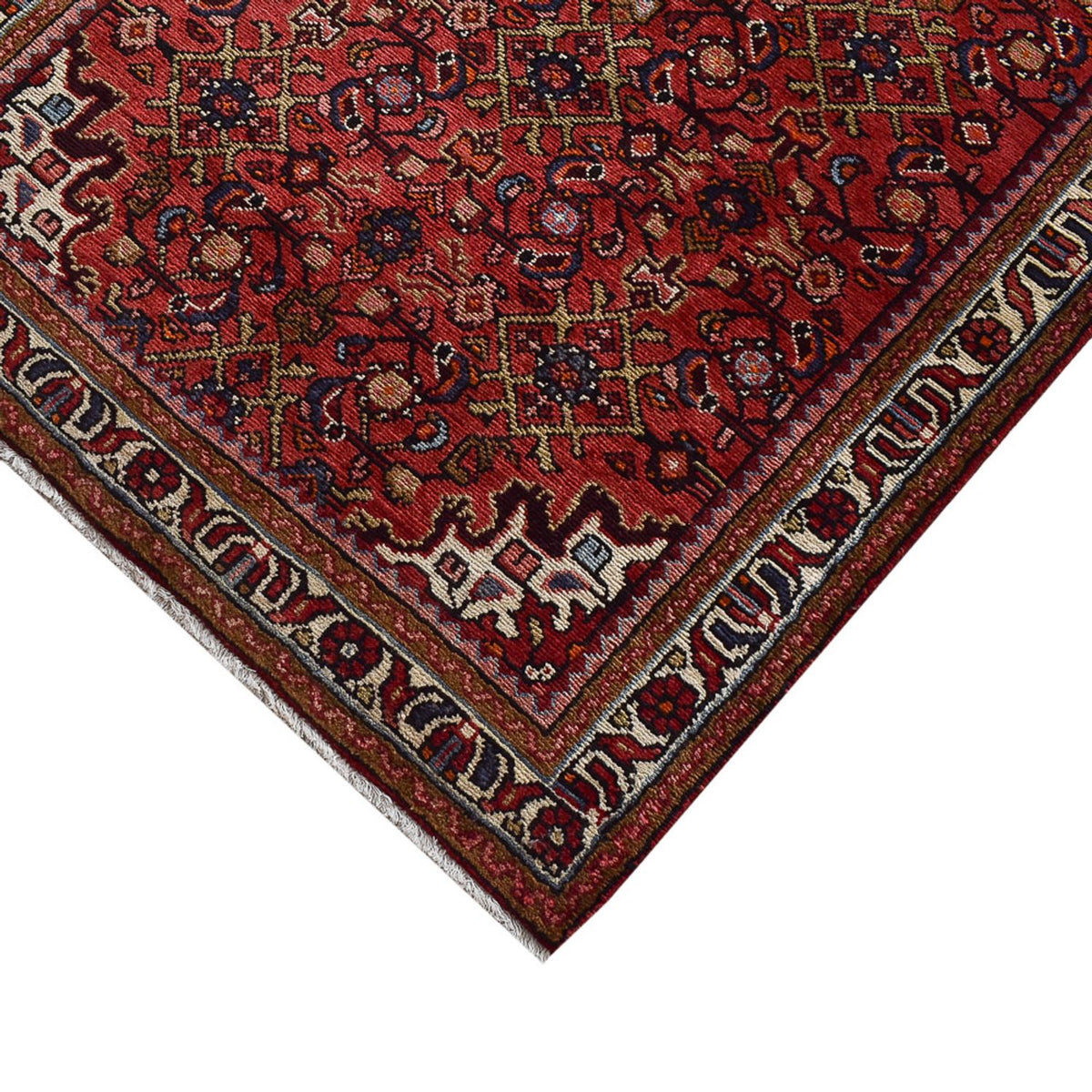 Loper Perzisch Tapijt - Nomadisch - 395 x 105 cm - rood