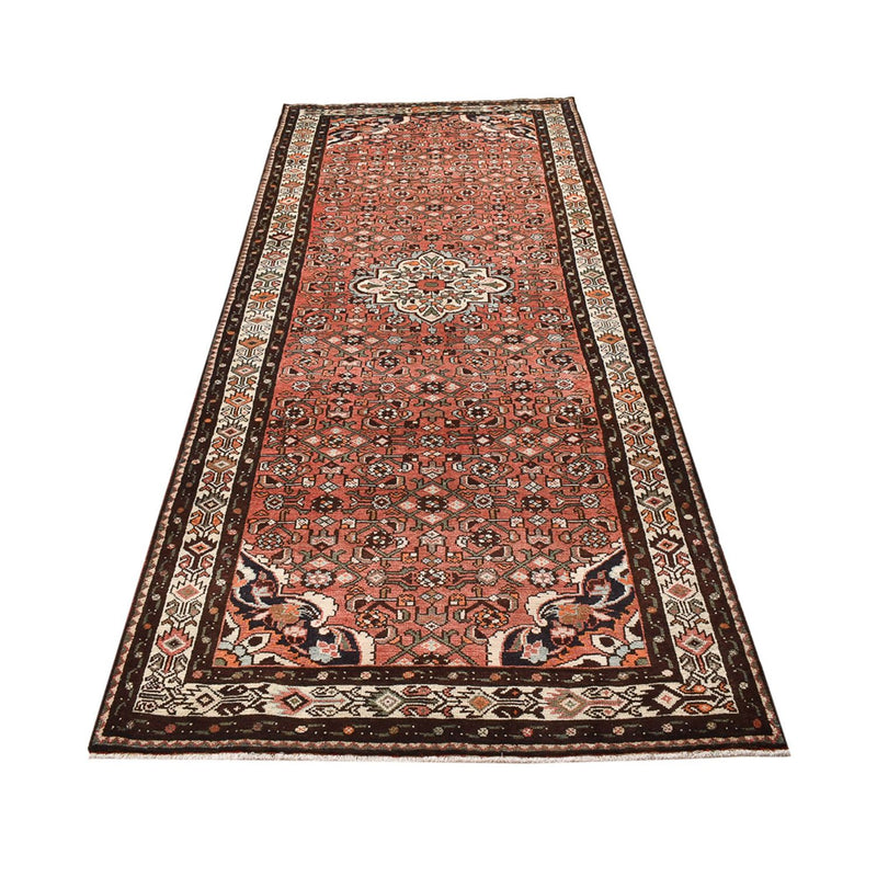 Loper Perzisch Tapijt - Nomadisch - 308 x 128 cm - licht rood